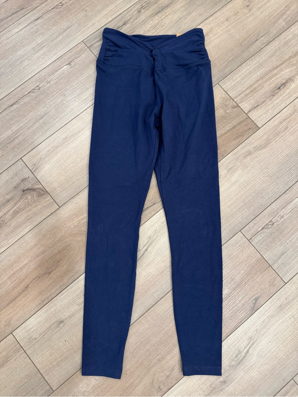 Victoria’s Secret PINK High Waist Full Length Leggings Navy Blue Size S NWT